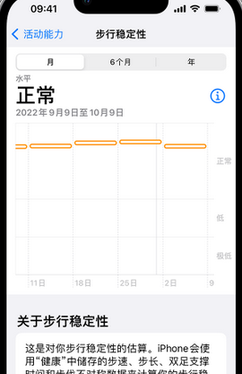 伊宁市iPhone手机维修如何在iPhone开启'步行稳定性通知'