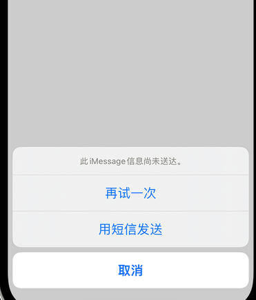 伊宁市apple维修iPhone上无法正常发送iMessage信息